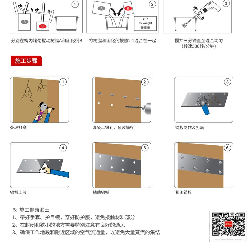 包钢都兰粘钢加固施工过程